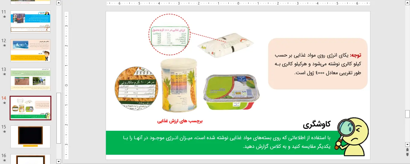 دانلود پاورپوینت علوم ششم درس نهم - سفر انرژی